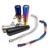 Motorcycle Exhaust Front Middle Link Pipe Full Systems Modified For Yamaha Mt03 Mt-03 YZF R3 R25 DB