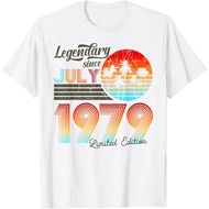 Birthday Legendary Since July 1979 T-Shirt
