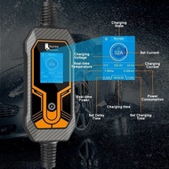 7KW 32A EV Portable Charger Type2 EVSE Charging Box Electric Car Charger CEE Plug Electric Vehicle C