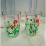 Glass Cups Coffee Cups, 6 pcs