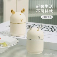 Low Price Automatic Pop-up Toothpick Holder High Aesthetic Home Use Personalized Creative Cream Styl