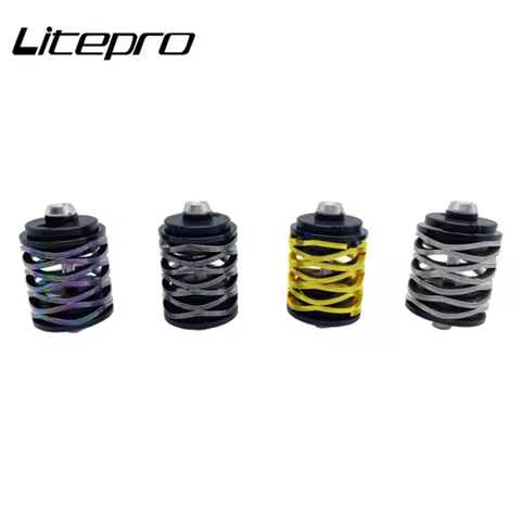 BMX Bicycle Modified Rear Shock For Brompton 3Sixty Spring Suspension Metal Folding Bike Shocks Abso