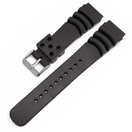 LMS70 ผู้หญิงผู้ชาย กันน้ำ 20mm 22mm ยาง สำหรับนาฬิกา Seiko Casio สายนาฬิกาสปอร์ต สร้อยข้อมือ สายซิล
