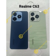 Back Casing/ Cover + Realme C63 Backdoor Camera GlassRing NEW
