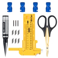 RC Car Magnetic Body Posts Marker Kit 0-14mm Reamer Curve Scissors Circle Cutter for Drilling Hole C