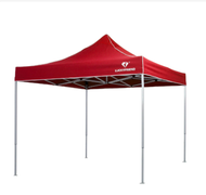 LUCKYFRIEND(T2S) ตัวล็อคขาเป็นแบบสปริง เต็นท์พับได้ ขนาด 2x2/2x3/3x3 เมตร รุ่นโครงหนา (สีขาว) + ผ้าใ