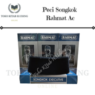 Peci Songkok Rahmat Ac Polos Hitam Original Peci Songkok Nasional