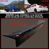 BMW E46 M3 M SPORT 3SERIES COUPE 2 DOOR 4 DOORCSL REAR SPOILER BIG SPOILER BOOT SPOILER
