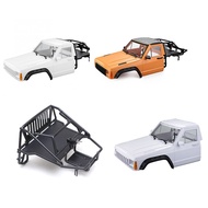 RC Car Body Cab & Back-Half Cage for 1/10 RC Crawler TRX4 Axial SCX10 90046 Redcat GEN 8 II