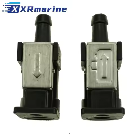 2 PCS 6E5-24305 Fuel Line Connector fitting for Yamaha Outboard Motor Fuel Tank 8mm Tank Side 6Y2-24