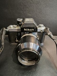 Nikon F2 相機配 Nikkor-P-C 105mm 鏡頭