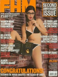 FHM Magazine March 2002 Assunta de Rossi
