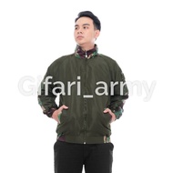 (C0D) tactical bomber jacket, crew jacket, tni malvinas camouflage combination