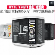 DIY FOR YOU atx case HYTE Y70 Chassis Fish Tank Sea View Room Dual 360 Water-Cooled 4K Touch LCD Sec