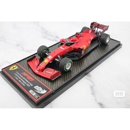 [Ready Stock] bbr 1/43 Ferrari SF21 2021 Italy Grand Prix Rare Rain Battle Version Semi-Rain Tire Sa
