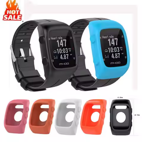 Universal Silicone Protect Case For POLAR M400 M430 Smart Watch Universal Durable Protective Shell P