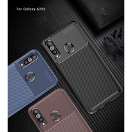 Ốp lưng Bằng Sợi Carbon TPU Chống Trầy Xước cho Samsung Galaxy A10 A10s A20s A20 A30 A30s A50 A50s A