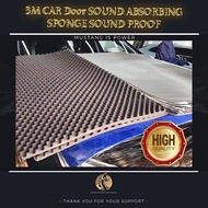 3M CAR Door SOUND ABSORBING SPONGE Sound proof [ 50CM X 80CM X 18MM ] Cotton Film
