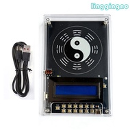 RR Portable Schumann Waves Frequency Generator Acrylic Cover With 0 1Hz To 30KHz Ranges And Stable C