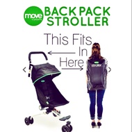 STROLLER BACKPACK Playette/  small like pockit stroller