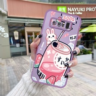 Dienya เคสกรณีสำหรับ Samsung Galaxy Note 8 Note8Note 9กรณี Note9การ์ตูนน่ารักกระต่ายเสื้อการออกแบบใหม่ยางนุ่มปลอกเต็มเลนส์ปกหลังกล้องบางแบบปกป้องกันกระแทกกรณี