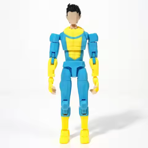 In Stock New 3d Printed Invincible Toys Action Figures T13 Dummy 13 Superheroes Multi-Jointed Movabl