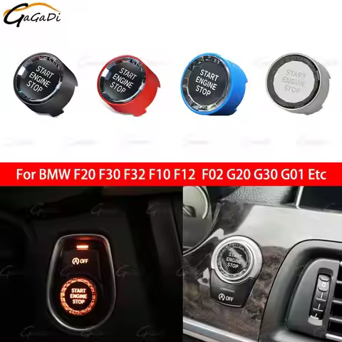 Crystal Style Car Start Stop Engine Switch Button Cover For BMW X1 X3 X4 X5 X6 F20 F22 F30 F34 F10 F