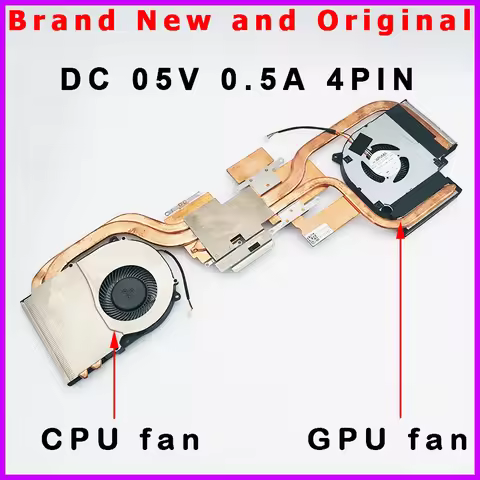 Laptop CPU GPU Heatsink fan Cooler Radiator for Hasee Z7 Z7T-TA5NS NH50HK EGC-77110V1-0AH EFC-70110V