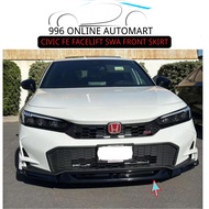 CIVIC FE FACELIFT 2025 SWA FRONT LIP, FRONT DIFFUSER BODYKIT FRONT SKIRTING