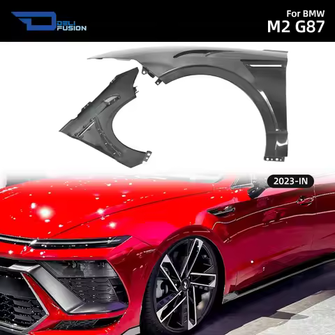 Fit For 2024 Hyundai Sonata DN8 Facelift JW XMotion Style Front Vented Fender Carbon Fiber Car Exter