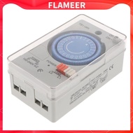 [Flameer] Daily   Switch Chronometry  Mechanical Analogue  with Cover AC 100V-240V