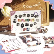 SEVENTEEN 2026 CALENDAR - SEVENTEEN 2026 CALENDAR - Aesthetic Desk CALENDAR - Sitting CALENDAR - SCO