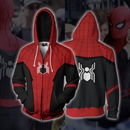 VIP FASHION New Movie Spider Man Far From Home Cosplay Hoodies Avengers Infinity Superhero Jumpsuit