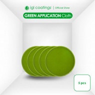 IGL Coatings Application Green Sponge Buffing Pad (5 Pcs)