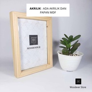 A2 Wooden Photo Frame - Minimalist Home Decoration Photo Frame