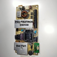 PSU POWER SUPPLY REGULATOR TV LED POLYTRON PLD24D558 PLD 24D558