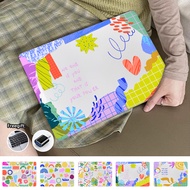 Abstract Shape Print Case for 2025 Macbook Air13 M4 A3240 Air15 M4 A3241 Pro14 M4 A3112 A3401 A3185 