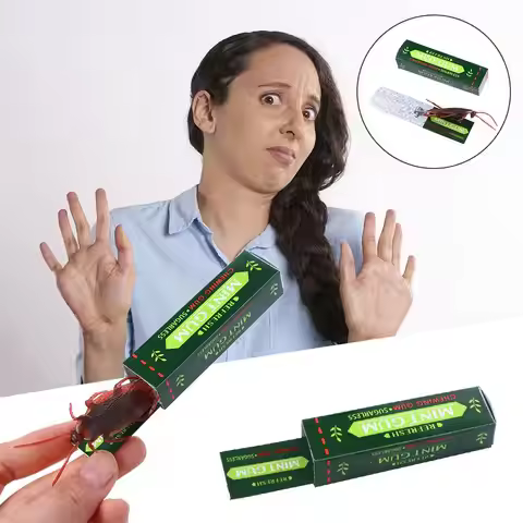 for Spoof For Children Simulation Prank Gags Chewing Gum Prank Trick Shocking Cockroach Pull Head Ch