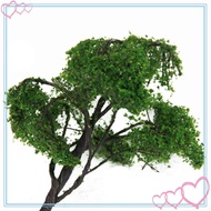 [meteorbdMY] 4.72Inch Elm Tree Model Toy 1/75 Layout for Roadway Scenery Landscape Build 12cm