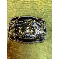 Dark Head Sanding Montana New Silver Gold Edge Size 9x7 Cm Brand Guns-N-ROSES