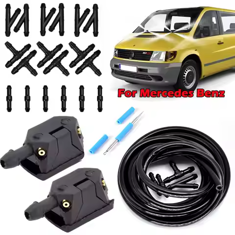 Car Windscreen Washer Wiper Blade Water Spray Jets Nozzles For Mercedes Benz Vito 638 639 W638 W639 