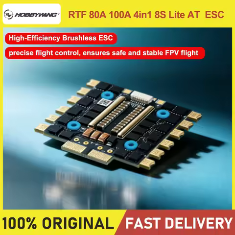 HobbyWing XRotor 80A 100A 4in1 8S Lite AT RTF XRotor F7 Flight Controller ESC for FPV Racing Drone