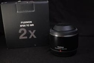 富士 Fujifilm XF 2X TC WR增距鏡50-140 100-400 70-300 80mm Macro適用