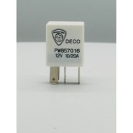 ORIGINAL PROTON GENUINE PARTS 10/20A 5PIN RELAY 12V FOR USE ON: PROTON EXORA,SAGA BLM,FLX,VVT,SAVVY,