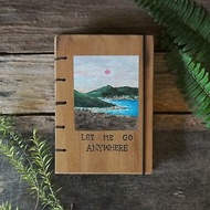 Let me go anywhere. Notebook Handmadenotebook Diary 筆記本 journal
