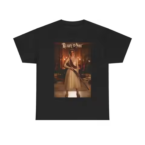 Ready Or Not Horror Movie T Shirt Samara Weaving