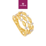 HABIB Diamond Ring in 750/18K Yellow Gold 274470126