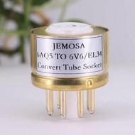 1PC 6AQ5 TO 6V6 EL34 6L6 6P3P 6P6P DIY HIFI Audio Vacuum Tube Amplifier Convert Socket Adapter