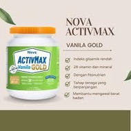 [CLERANCE] Nova Activmax Vanilla Gold 850g Susu Omega, Susu Untuk Diabetik FREE SHAKER