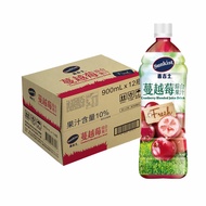 香吉士 蔓越莓綜合果汁飲料 900ml (12入/箱)